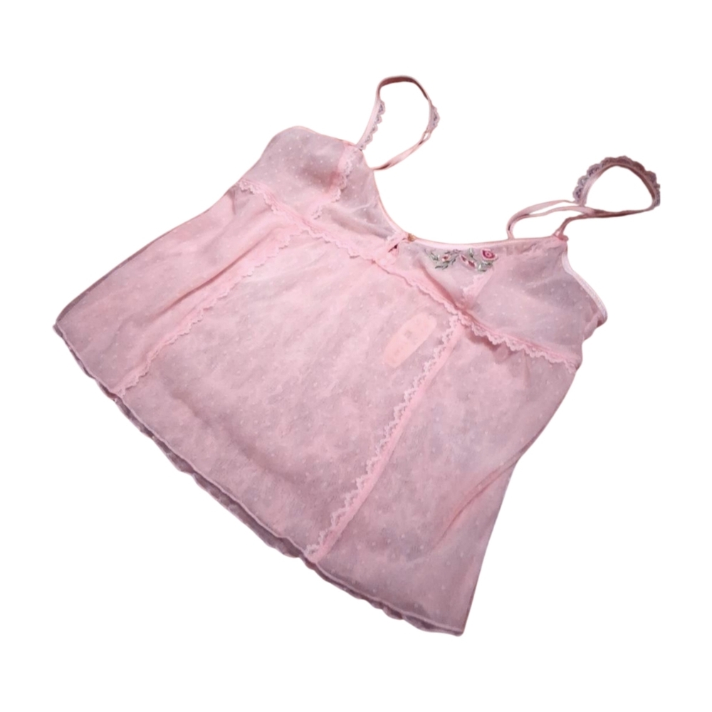 Victoria's Secret Angel's M Lace Lingerie Tank Top - Picture 6 of 11